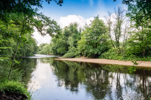 River Frontage- click for photo gallery